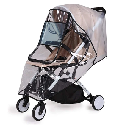 Stroller Rain Cover Universal, Baby Travel Weather Shield, Windproof Waterproof, Protect From Dust Snow price in Pakistan