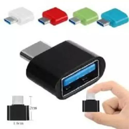TYPE C USB to USB OTG Adapter USB 3.1 TYPE-C Mini Adapter Converter For Android Smartphones price in Pakistan