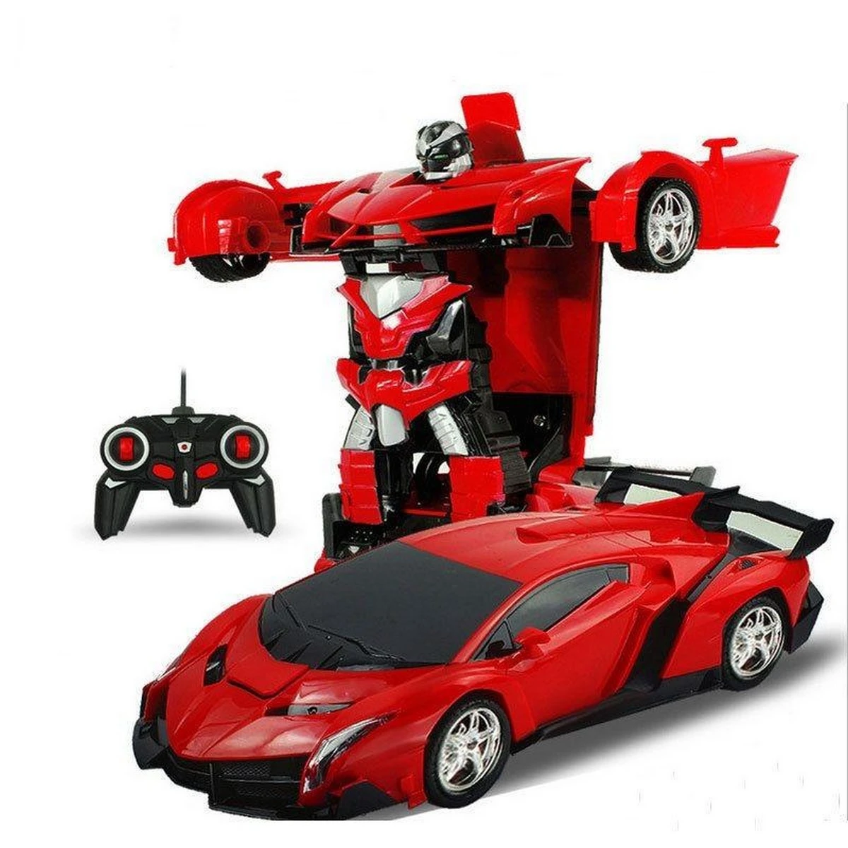 Rc Transformer Lamborghini Car Toy Remote Control Multicolour price in Pakistan