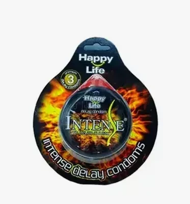 Happy Life Condoms Intense Delay 3 Pcs price in Pakistan