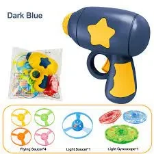 Childrenworld Spinning Top Toy Easy to disassemble Gyro Toys Flying Saucer Launcher price in Pakistan