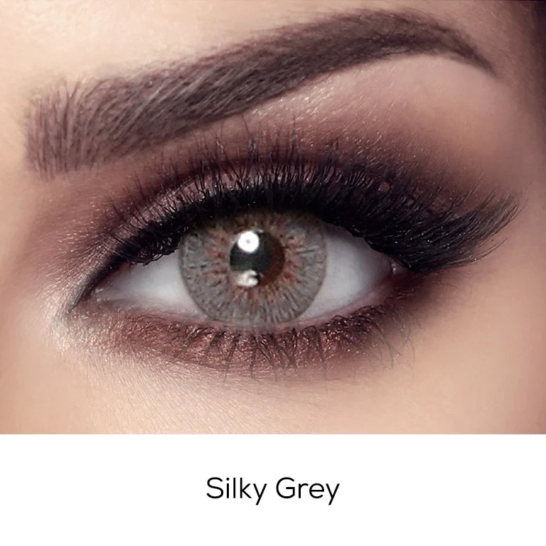 SILKY GREY ORIGINAL BELLA LENSES WITH FREE SHIPPING AND KIT price in Pakistan
