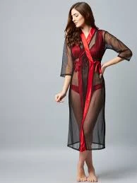 Hot Sexy Silk Long Gown / Bridal Night Suit / Nightwear / price in Pakistan