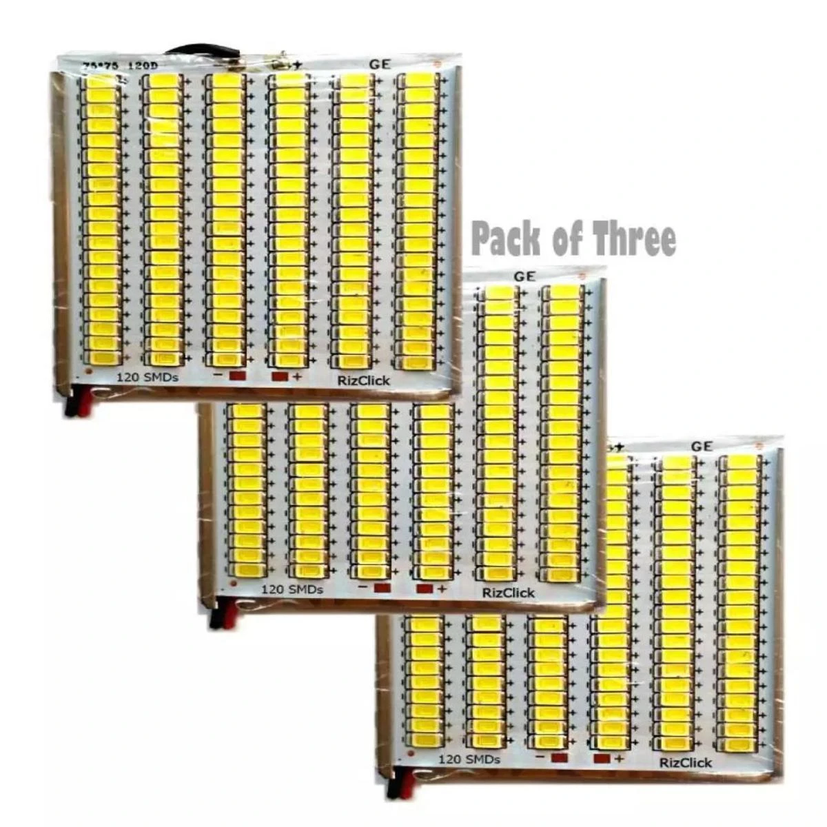 PACK OF THREE – 120 Led Array Cool Bright White Light Panel Board DC 12V price in Pakistan