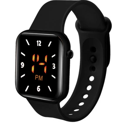 Brand New Y4 Black Led Digital Watch Wrist Watch Wristband Watch Led Watch Digital Watch Smart Band Watch Waterproof Watch Stylish Watch For Unisex Boys & Girls price in Pakistan