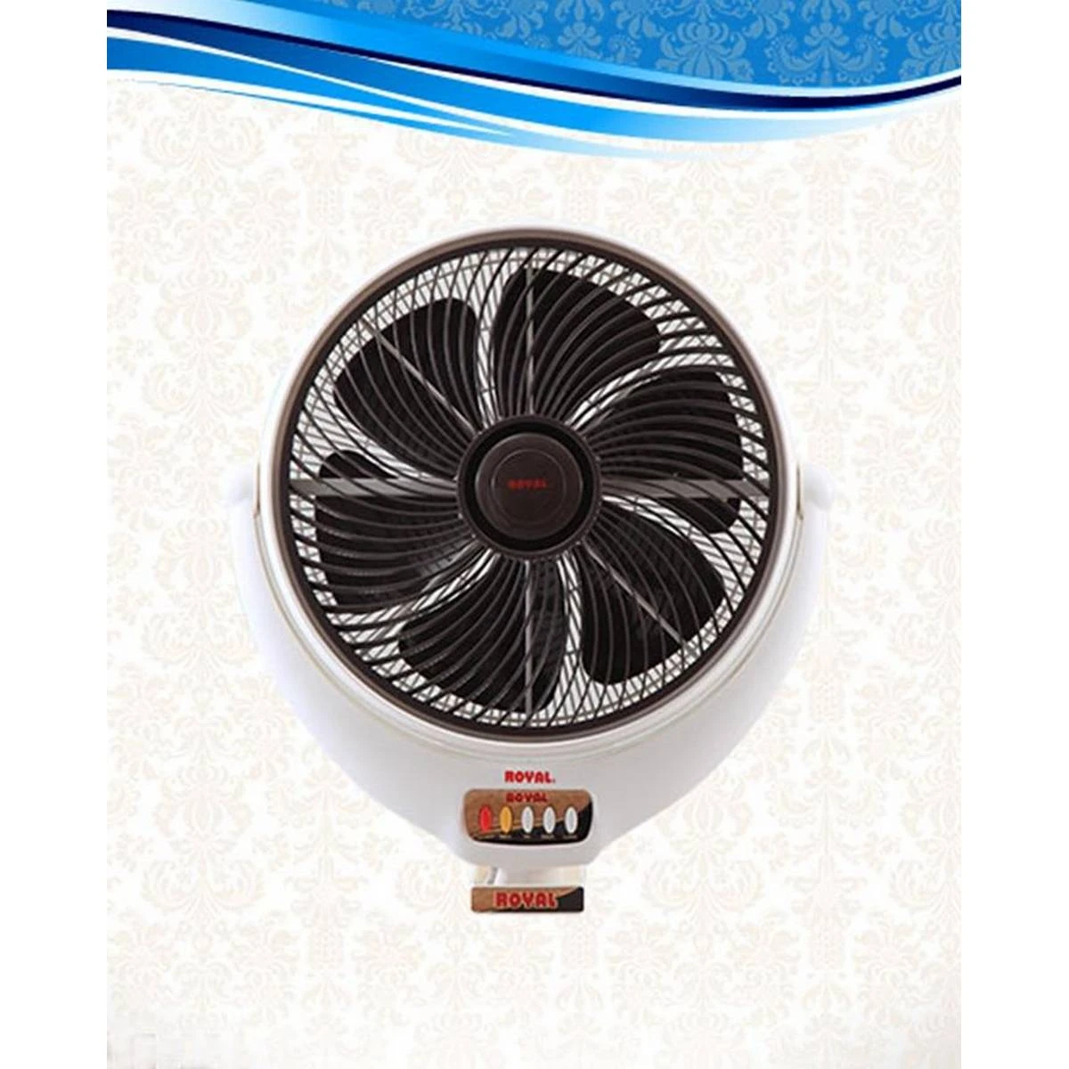 Royal Fans Louver Bracket Fan – 14 – White price in Pakistan