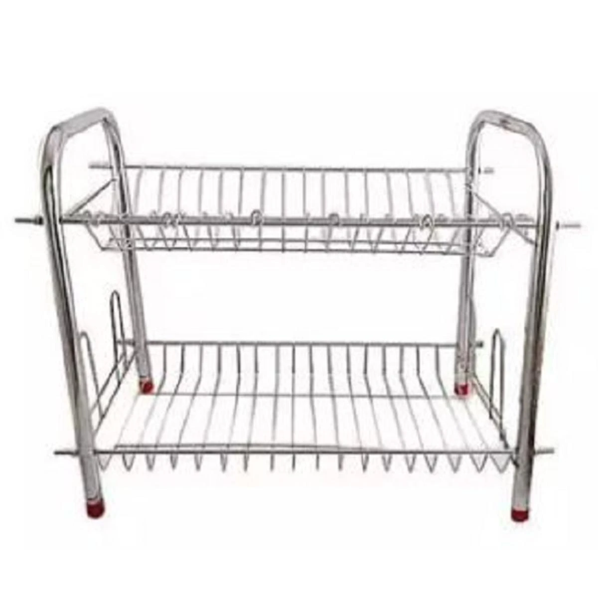 Stainless Steel Dish Rack Stand – 2 Rows for you price in Pakistan