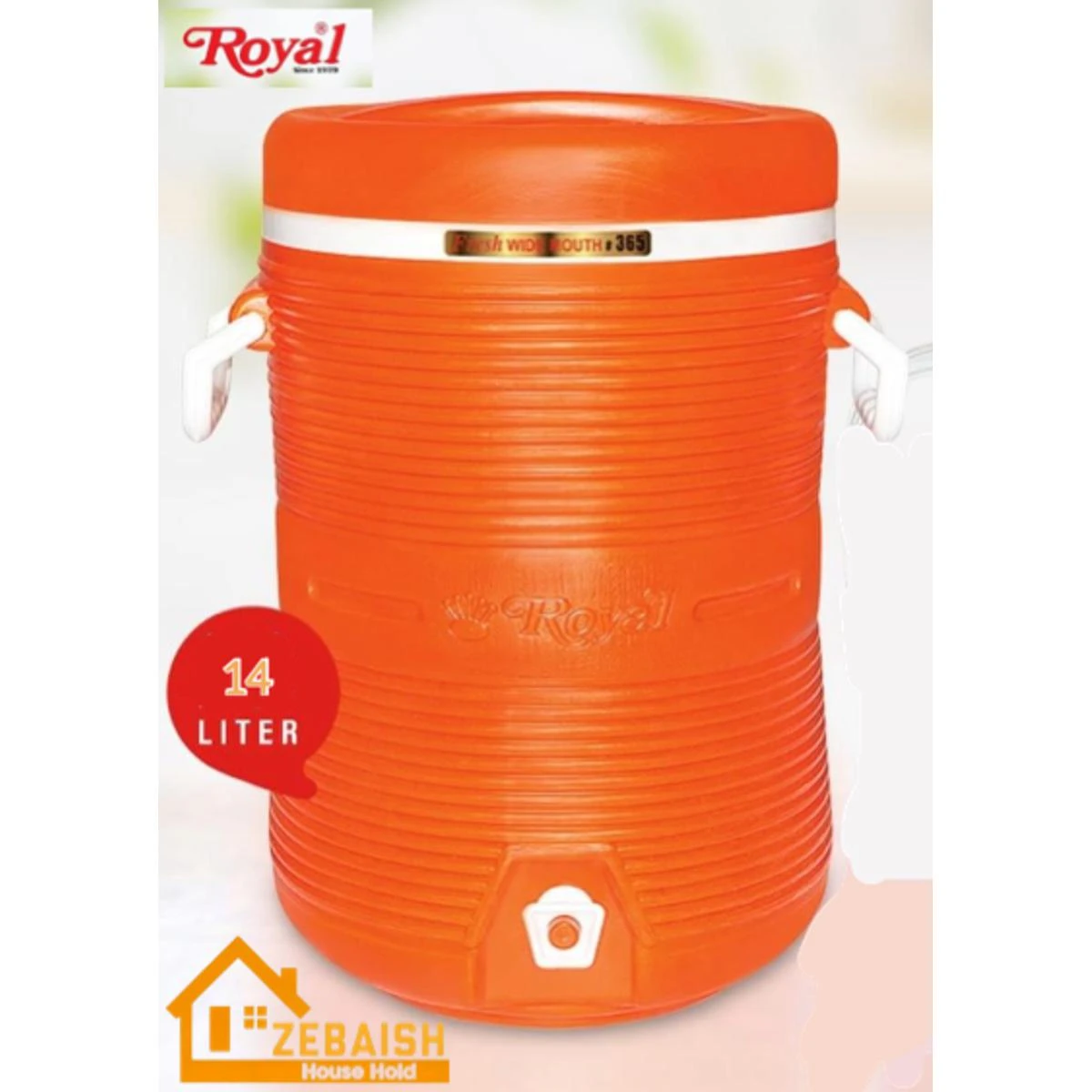 ZEBAISH HOUSEHOLD Widemouth Royal Water Cooler, Ice box, Water Dispenser, Heavy guage Cooler price in Pakistan