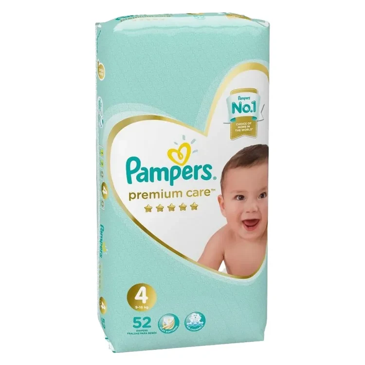 Pampers Premium Care Mainline Taped Diapers (Size 4 Large price in Pakistan