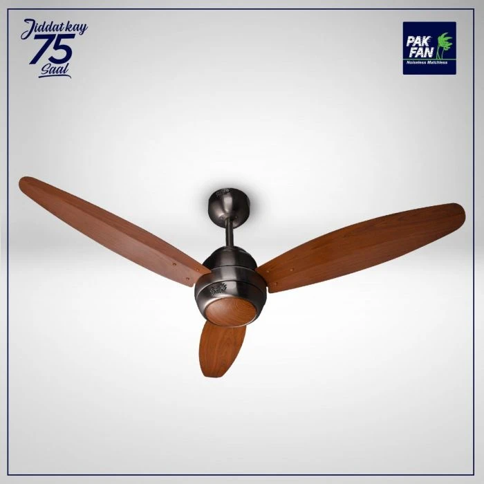 Pak Fan Ceiling Fan Elegance Model 56 inches Copper Winding Dark Wood Brand Warranty price in Pakistan