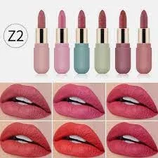 Miss Rose 6 Color Velvet Matte Lipstick – Set Of 6pcs price in Pakistan