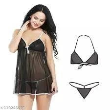 Hot Nighty New Women’s Underwear Large Solid Stretch Allure Mesh 039 price in Pakistan