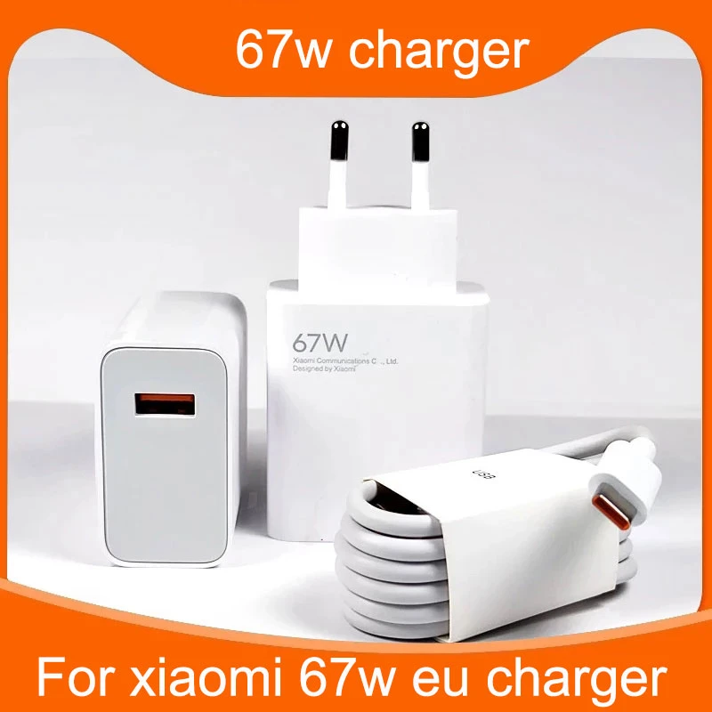 Original 67W Turbo Charger for Xiaomi Poco X3 GT, Mi 12, Mi 12 Pro, Mi 11, Mi 11 Pro, Mi 10, Mi 10 Pro price in Pakistan