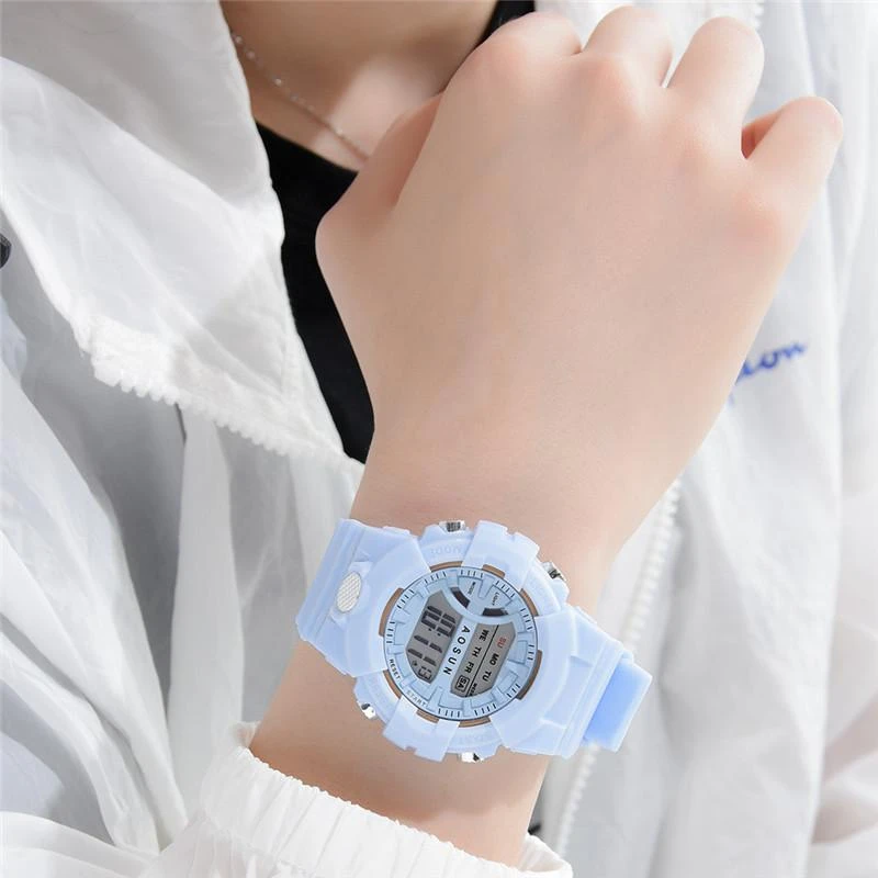 Student Children Watches Cute Kids Watches Sports Cartoon Watch for Girls Boys Rubber Children’s Digital LED Wristwatches Reloj price in Pakistan