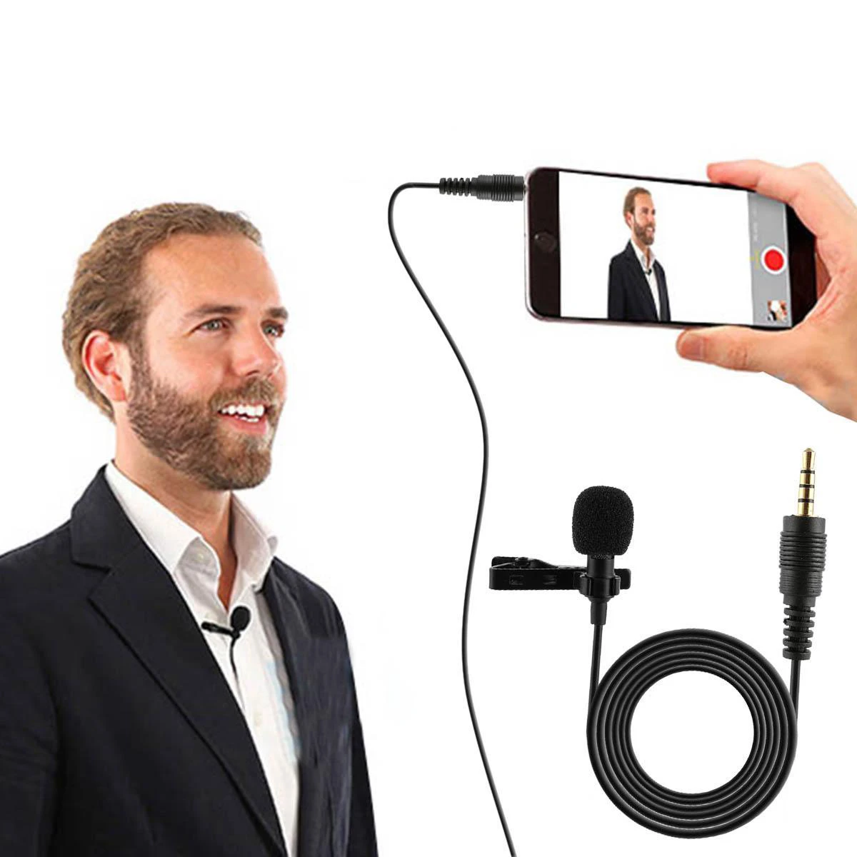 Lavalier Microphone Portable Mini For Youtubers price in Pakistan