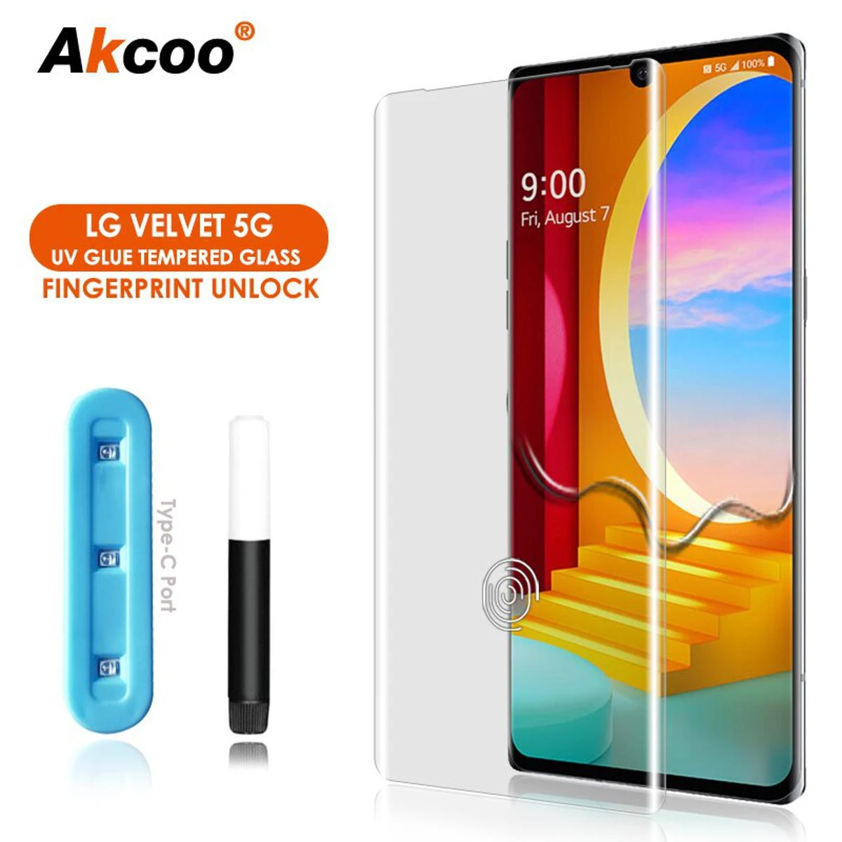 LG Velvet 5G UV tempered Glass protector price in Pakistan