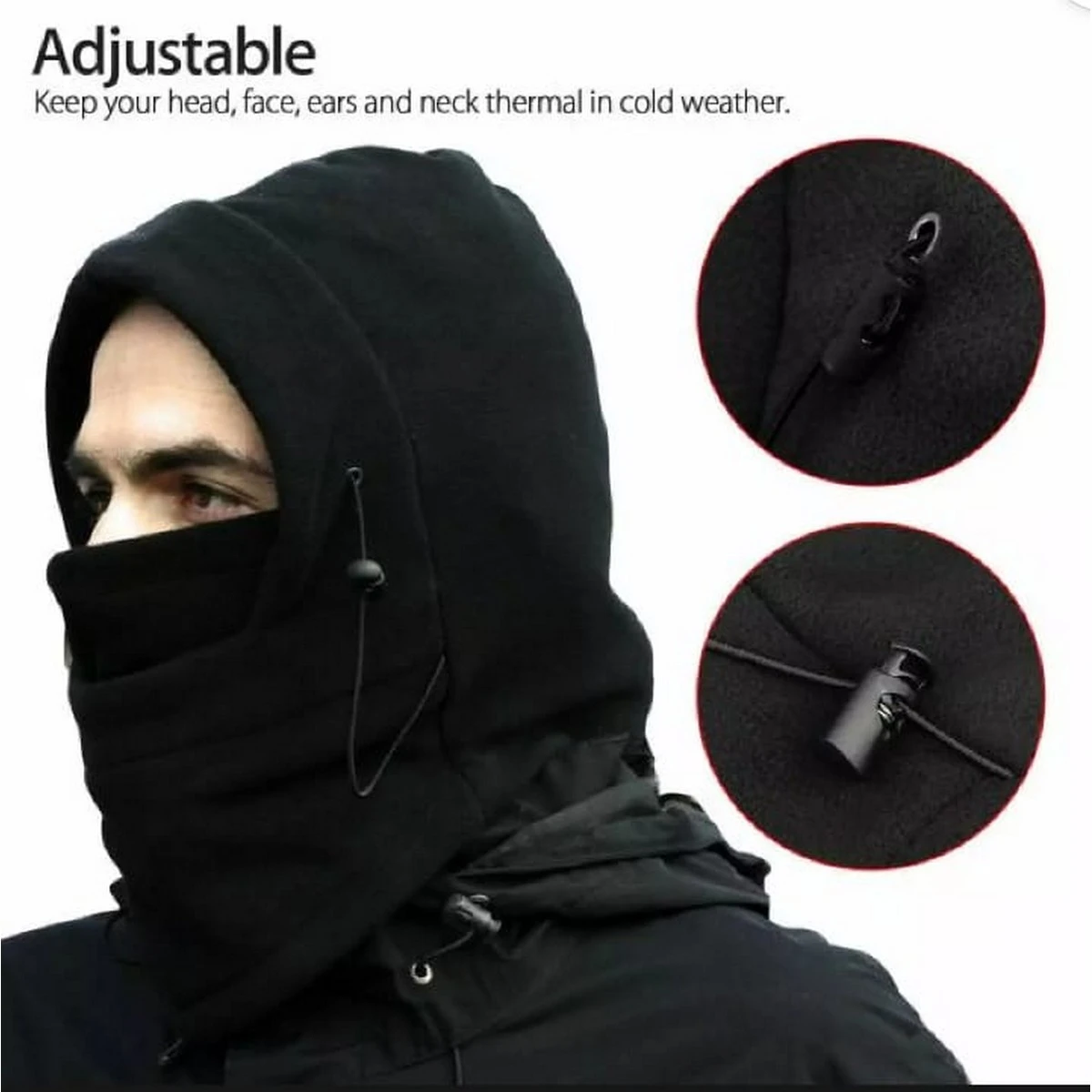 Thermal Fleece Balaclava Face Mask Head Warmer for Motorcycle Riding, Skiing price in Pakistan