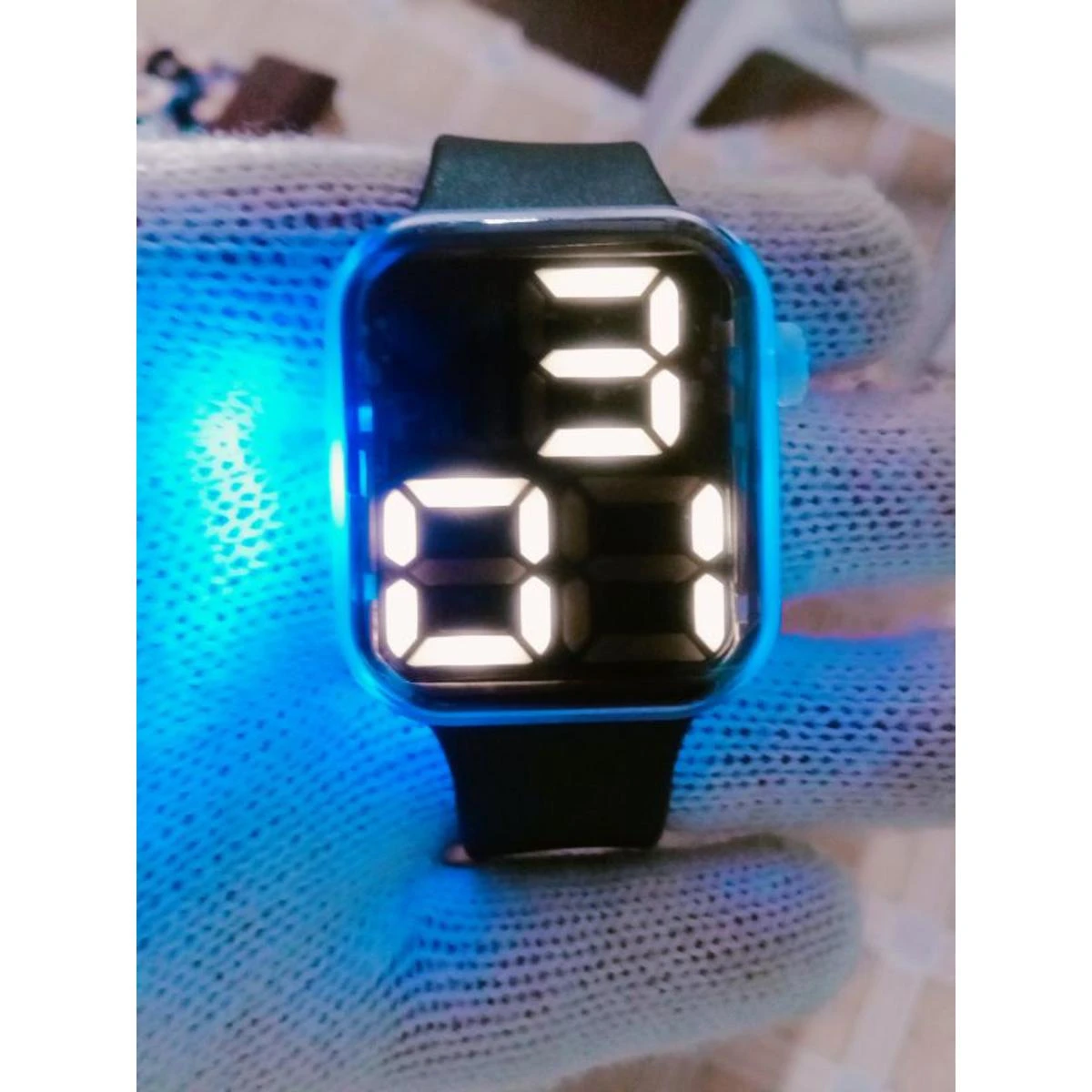 Watch for Boys & Girls Waterproof & Stylish Digital LED Watch with rain bow colors price in Pakistan