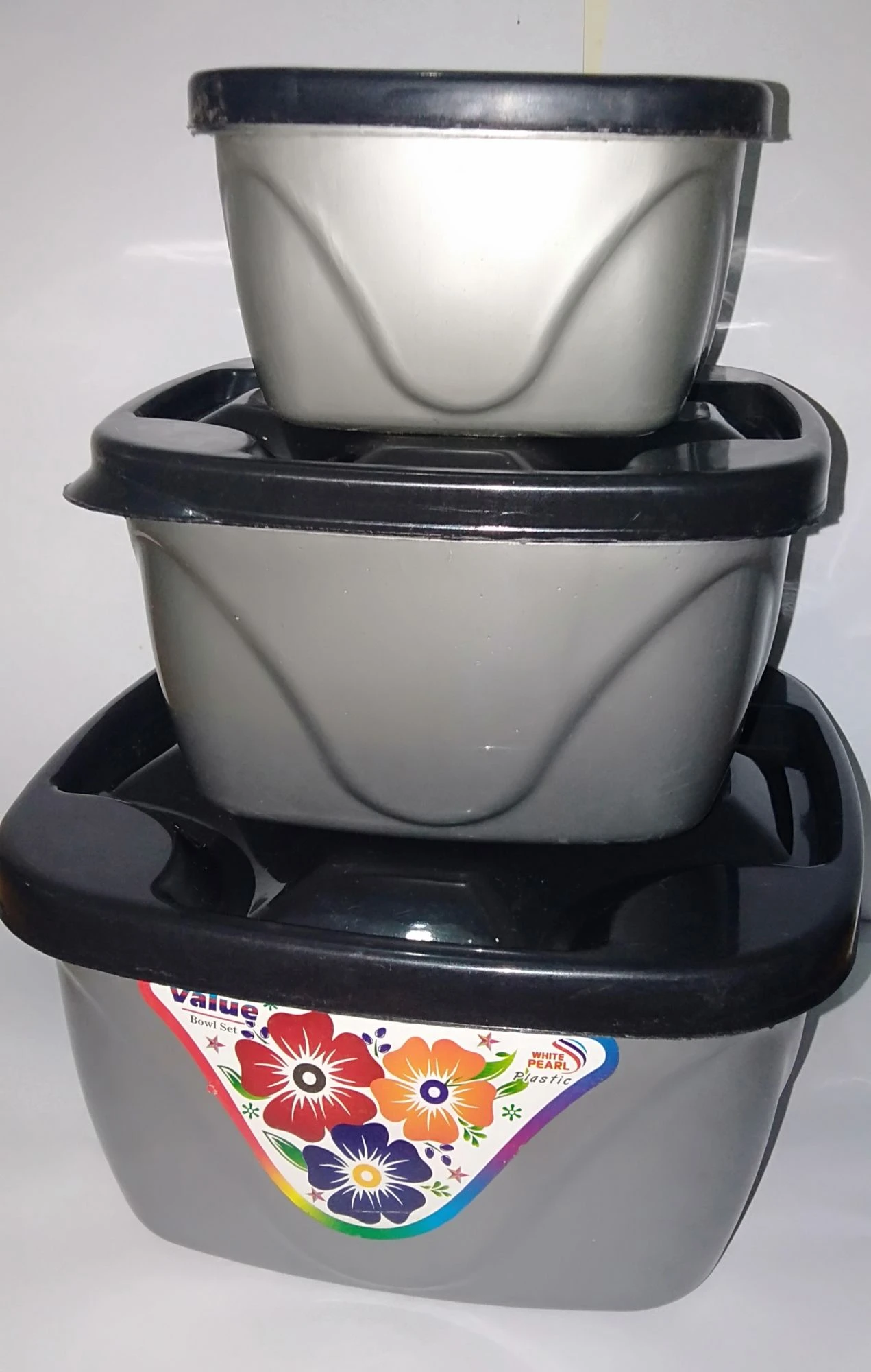 Square bowl set 3 in 1 different sizes are available best quality price in Pakistan