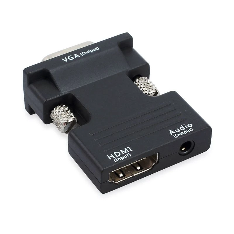 1080P HDMI Female to VGA Male with Audio Output Cable Converter Adapter price in Pakistan