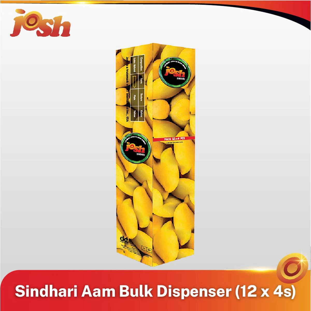Josh Sindhari Aam Bulk Dispenser (12 x 4s) price in Pakistan