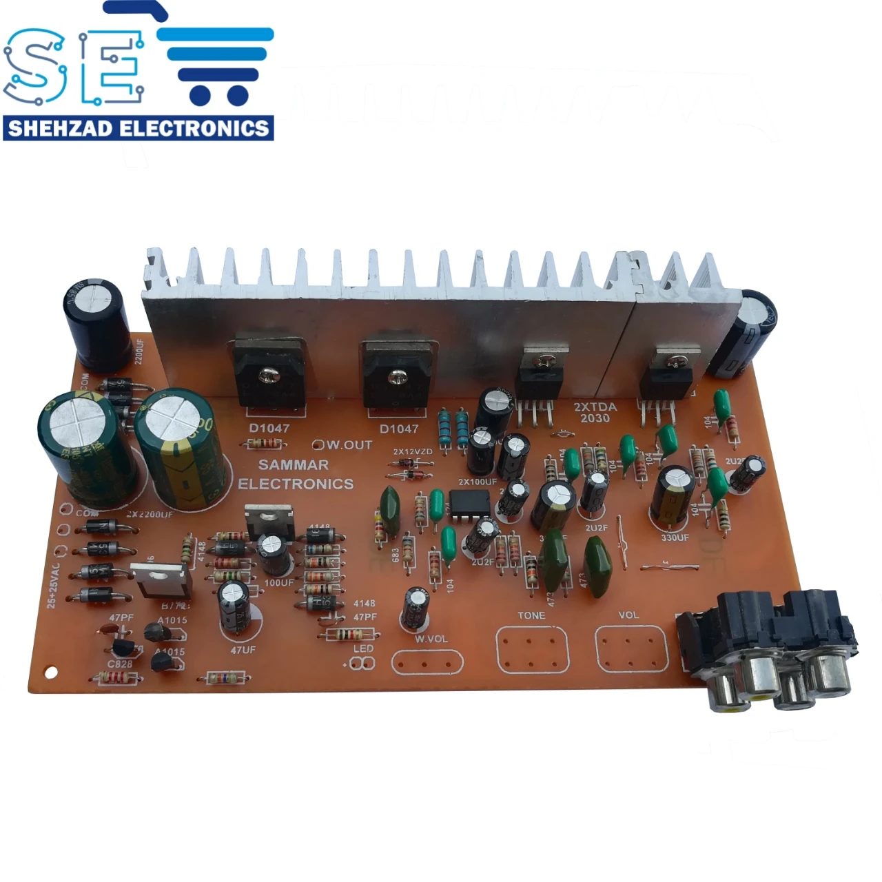 2.1 Channel D1047 & TDA2030 106 Watts Audio Amplifier Board Subwoofer price in Pakistan