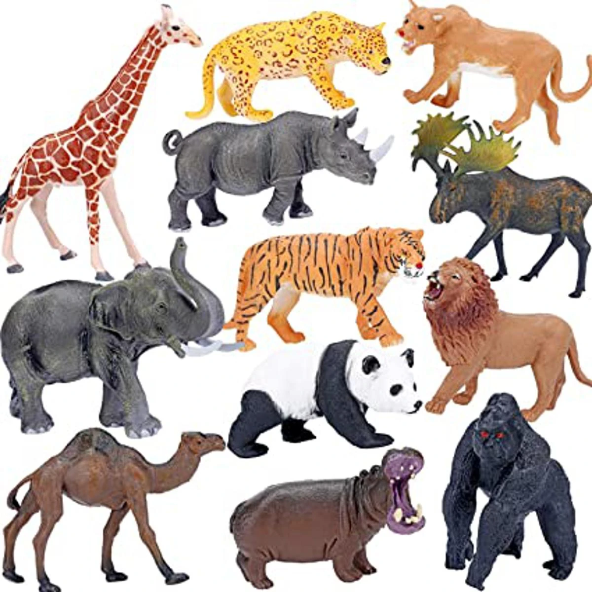 animal-zoo-set-with-forest-toys-for-kids-large-size-kids-eductions-toys price in Pakistan