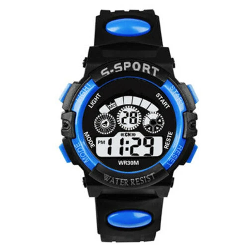 Children’s Watch Led Outdoor Sport Digital Waterproof Clock For Boys Girls Multifunction Electronic WristWatch Kids Watches price in Pakistan
