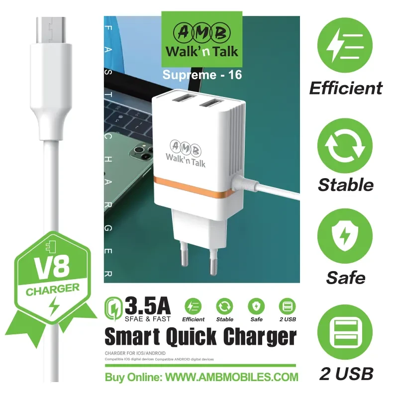 AMB MT-40 fast wall charger price in Pakistan