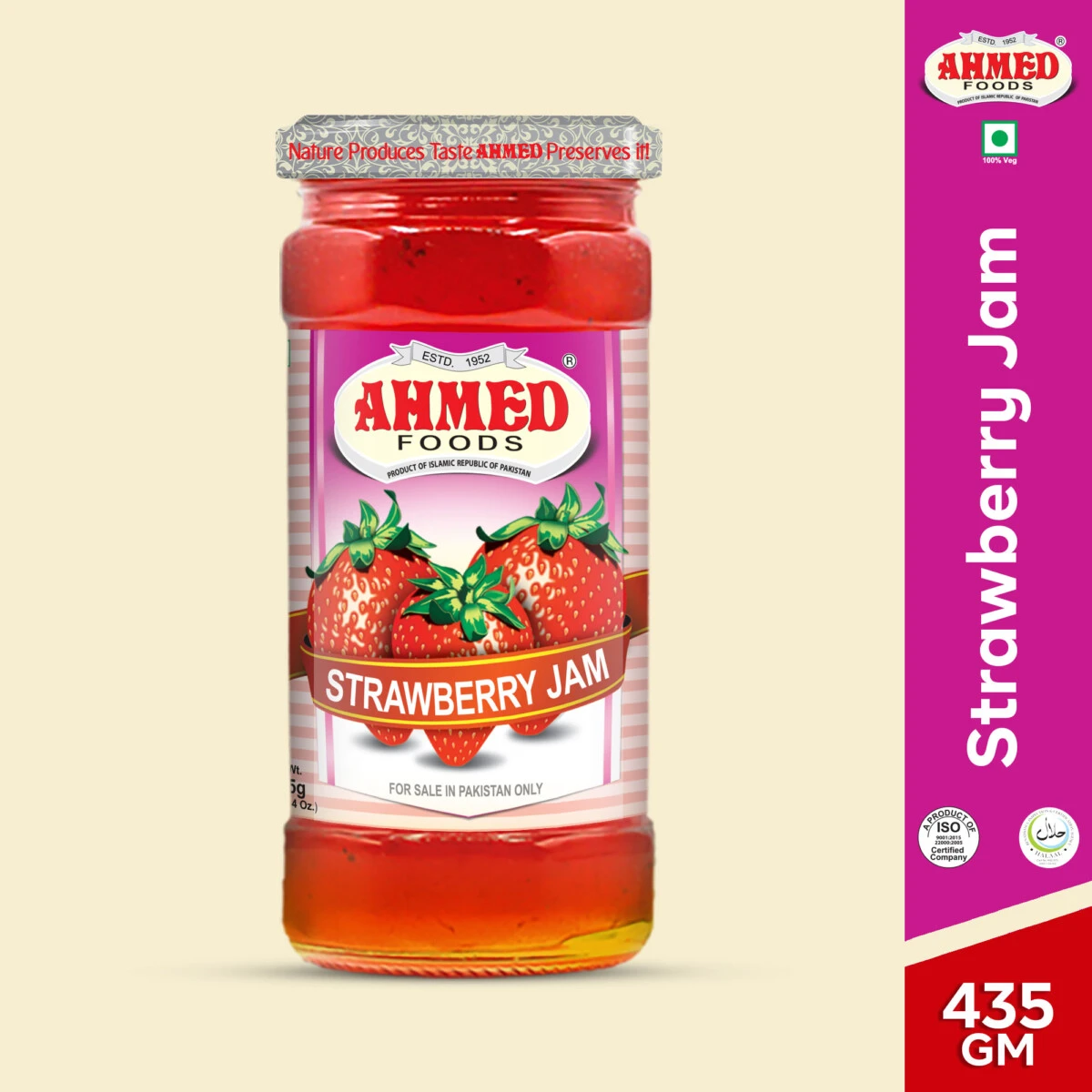 Ahmed Strawberry Jam 435g price in Pakistan