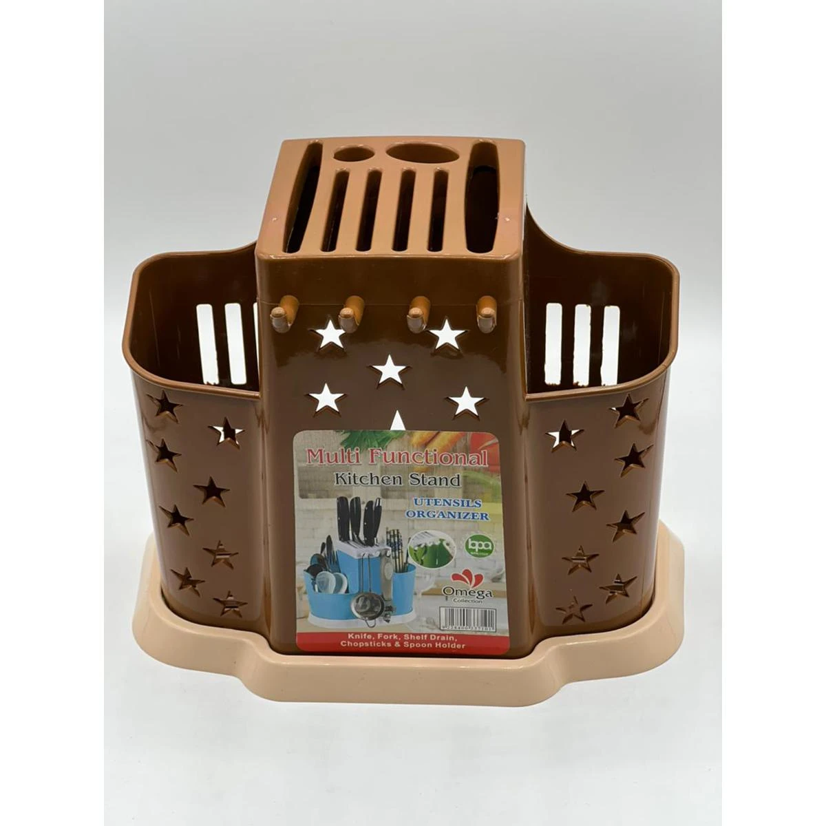 Plastic Multifunctional Storage and Draining Stand Spoon, Knife, Cutlery and Utensils price in Pakistan