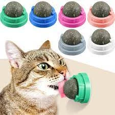 Catnip Wall Balls, Catnip Ball Cartoon Natural Plant Teeth Cleaning for Indoor price in Pakistan