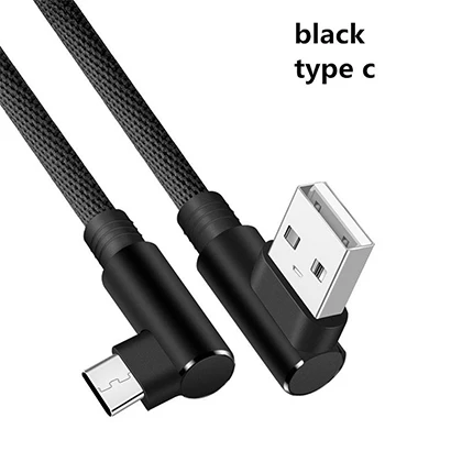 90 Degree 1 Meter MicroType CIOS L- Shaped 2.4A Fast Charging & Data Transfer, Nylon Braided Cable price in Pakistan