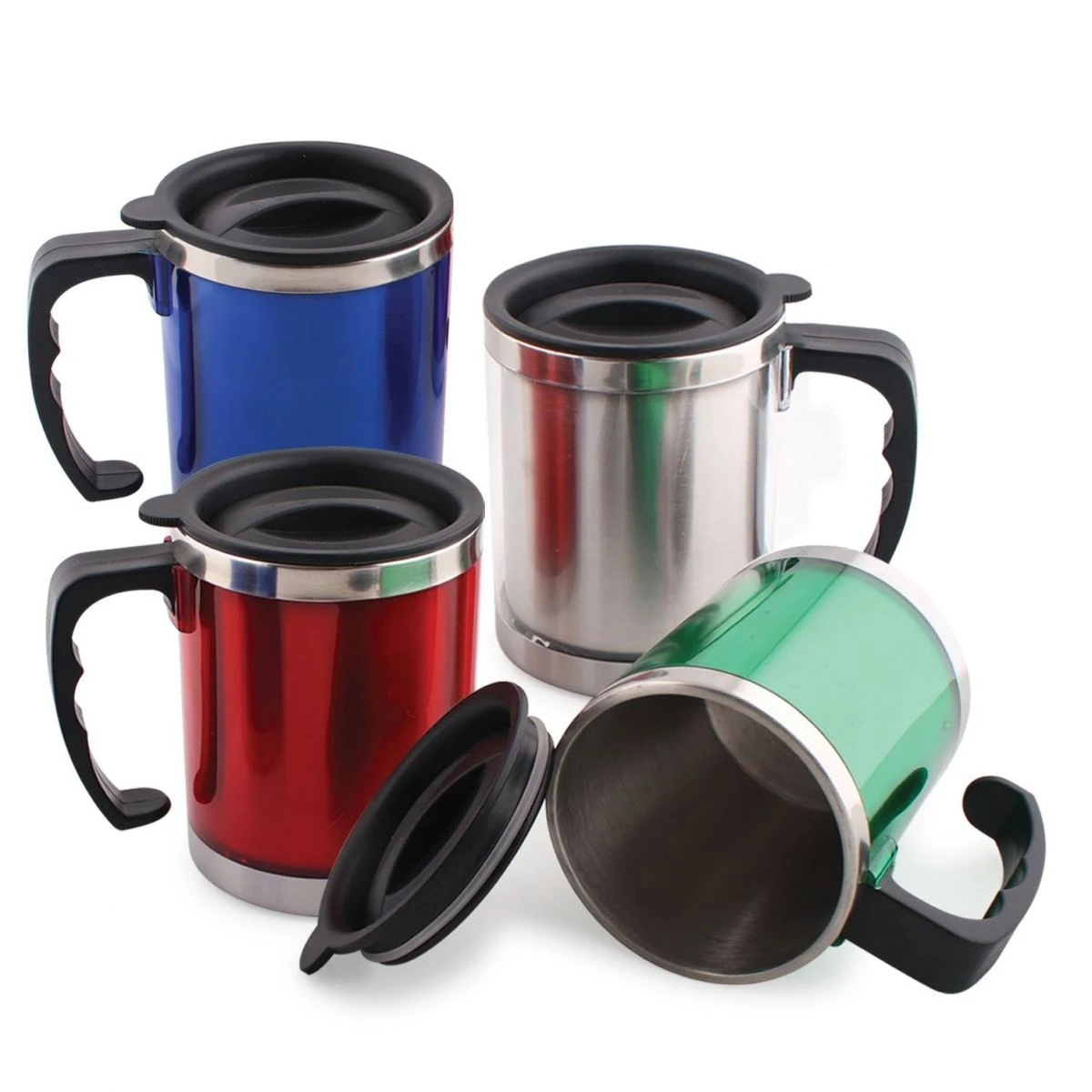 Stainless Steel Travel Mug With Lid  Vacuum Insulated Travel Mug price in Pakistan