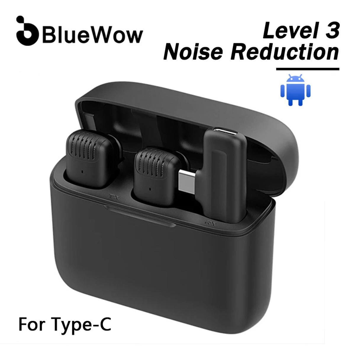 BlueWow J13 Wireless Lavalier Microphone System Audio Video Voice Recording Mic price in Pakistan