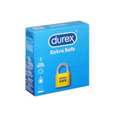 Durex Condoms Extra Safe Extra Thick Safety Condoms 3s price in Pakistan