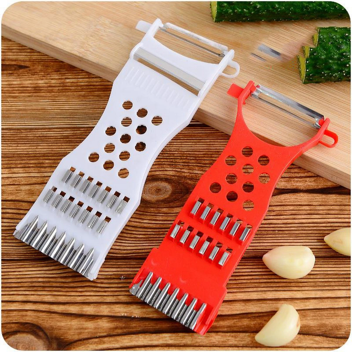 5 In 1 Multipurpose Vegetable Peeler and grater, Slicer Cutter Peeler, Peeler & Zester – Salad Cucumber Carrot Potato price in Pakistan