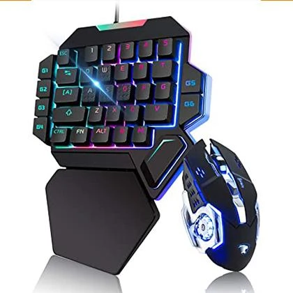 Sades TS-35 One Handed 35 Keys Mechanical RGB Gaming Keyboard price in Pakistan