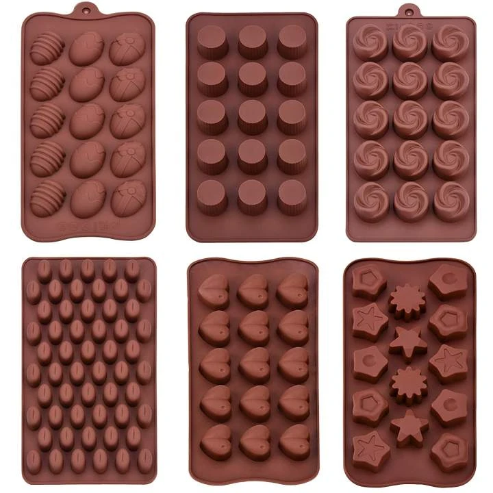 Silicone Chocolate Mold Non-Stick Candy and Jelly Mould Cake Cookie Mold for Chocolate Baking DI price in Pakistan