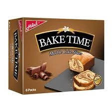 BAKE TIME Cake ( MARBLE ) 6Pec/Box price in Pakistan