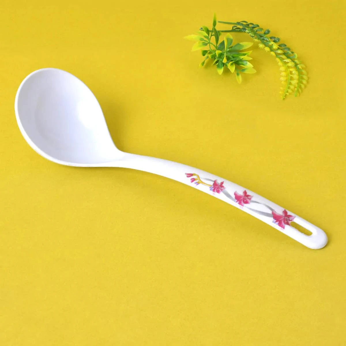 1Pc Melamine Serving Spoon for Cooking- Top Quality Plastic Serving Spoons for Dinner- Kitchen Accessories price in Pakistan