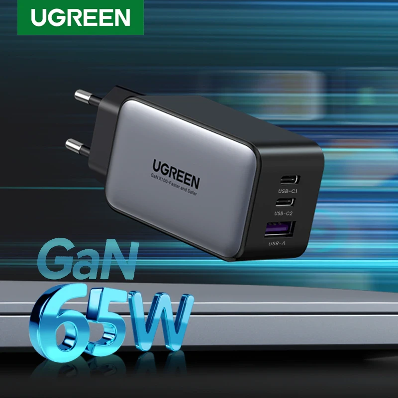 UGREEN GaN 65W USB C Charger Quick Charge QC4.0 QC PD3.0 PD USB C Type C price in Pakistan