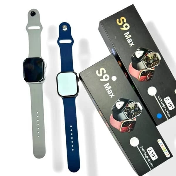 S9 Max Smartwatch: Unleash Productivity with Series 9, Featuring a 2.19″ IPS HD Big Screen, Bluetooth Calling, Sleep Monitoring, and Wireless Charging – Perfect for Men and Women” price in Pakistan