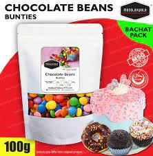Chocolate Beans Bunty 100g (Baking Decorations Toppings) price in Pakistan