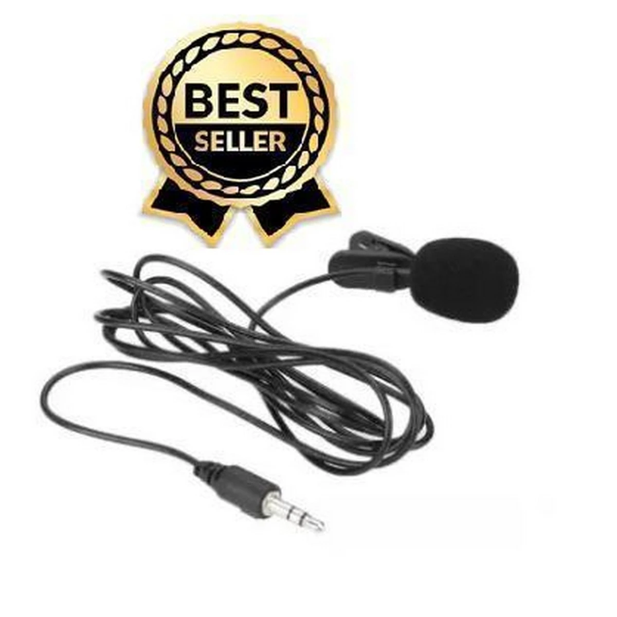 Collar Mic 3.5MM Clip Microphone Collar Mic For Voice Recording Mic for Pc Dabu Collection price in Pakistan