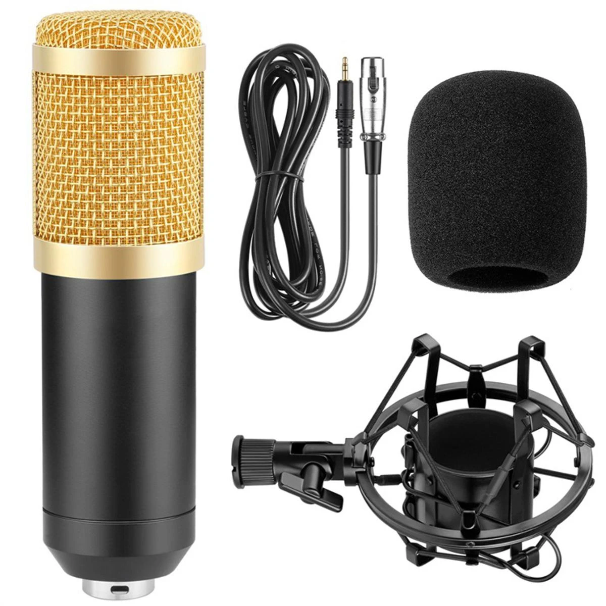 Bm 800 – Condenser Wired Recording Microphone – Black – Studio Recording price in Pakistan