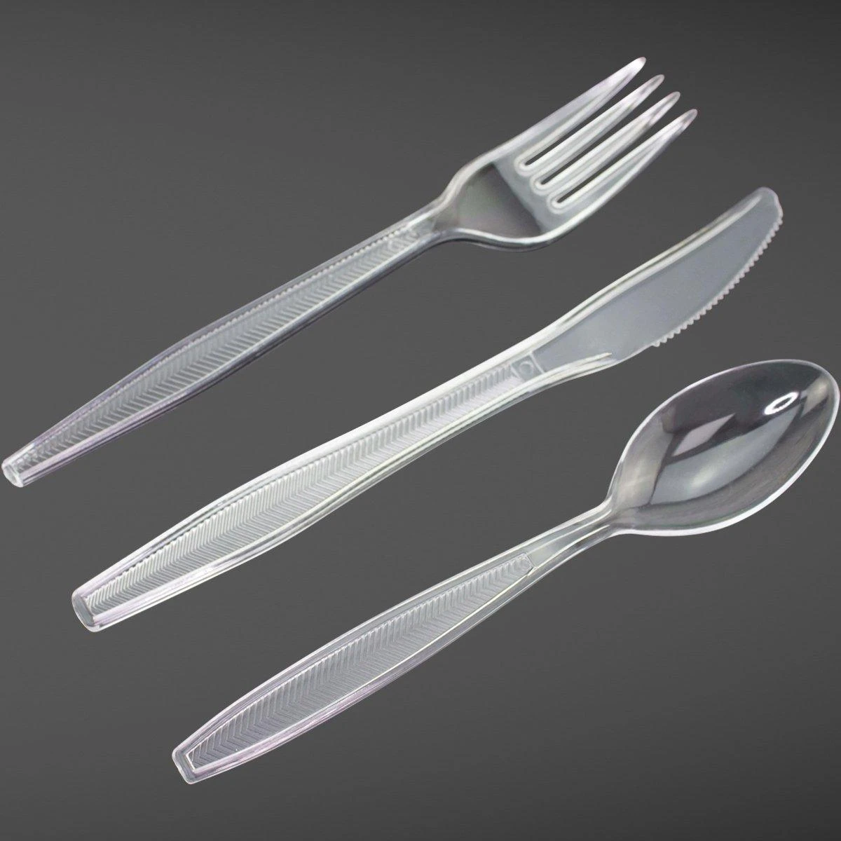 Disposable Rice  Dinner Spoons Pack Of 50 (clear) price in Pakistan
