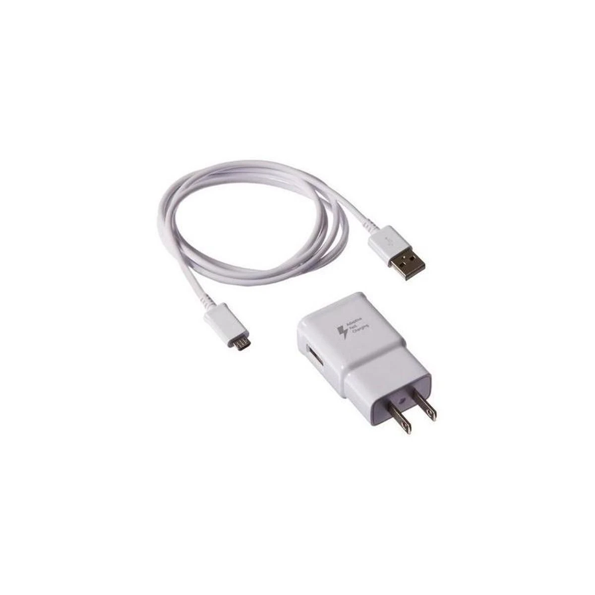 D Marts Samsung 2Pin Fast Charger With Cable For All Samsung Mobiles – White price in Pakistan