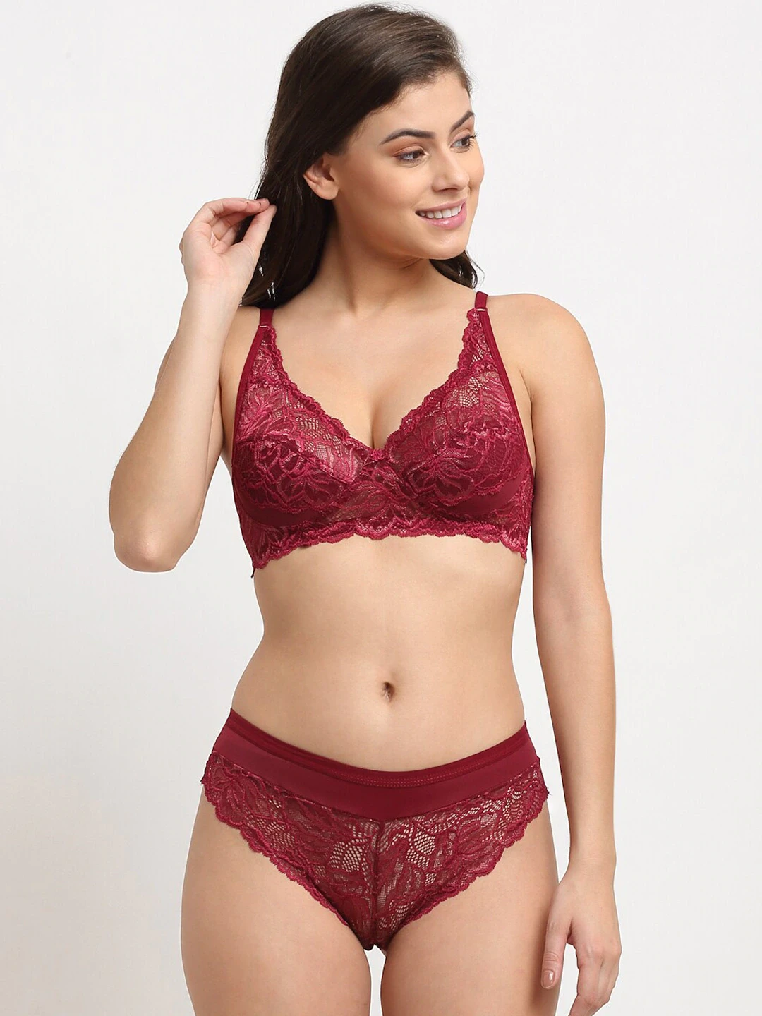 New Sexy Design Bra Set Unique Style With Panty Set For Women price in Pakistan
