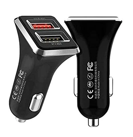 Car Fast Charger QC 3.0 WP-C19 (Qualcomm Certified) Smart Charger (WP-C19, Black) price in Pakistan